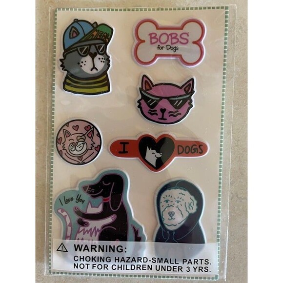 Bobs Dog/Cat Stickers 3 - Picture 1 of 1